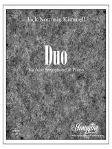 Duo for Alto Sax and Piano cover